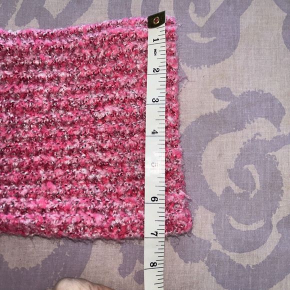 NWOT Sincerely Jules Hot Pink barbie pink crop sweater A7 - Picture 16 of 16